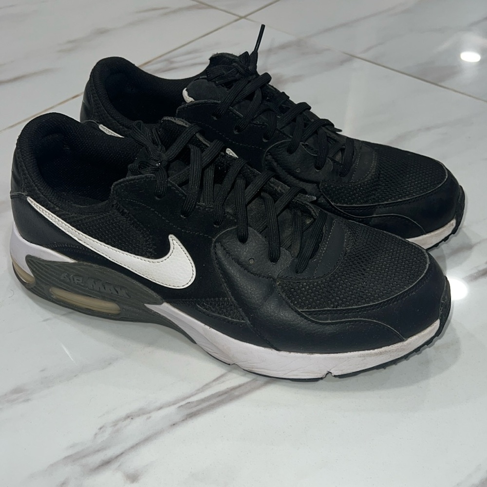 Nike Air Max Black and White and Grey- Size 11.5